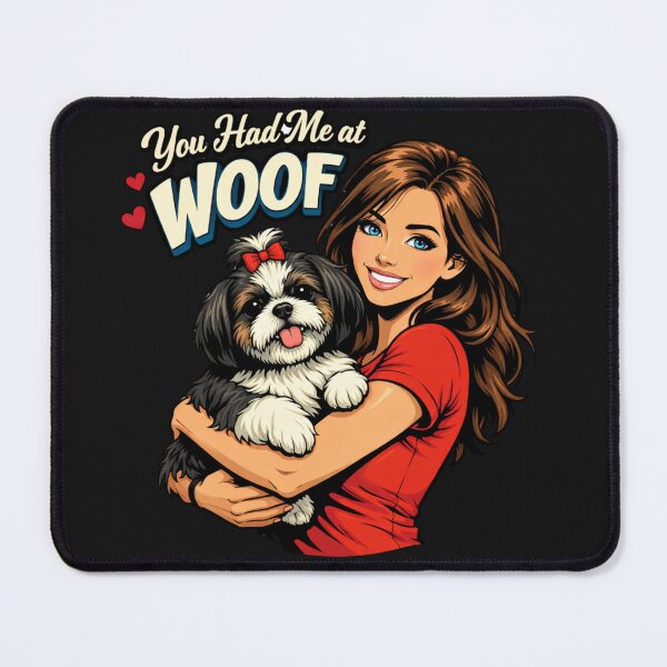 Item preview, You Had Me at Woof Dog Owner Puppy Design designed and sold by Tsugraf Designs.
