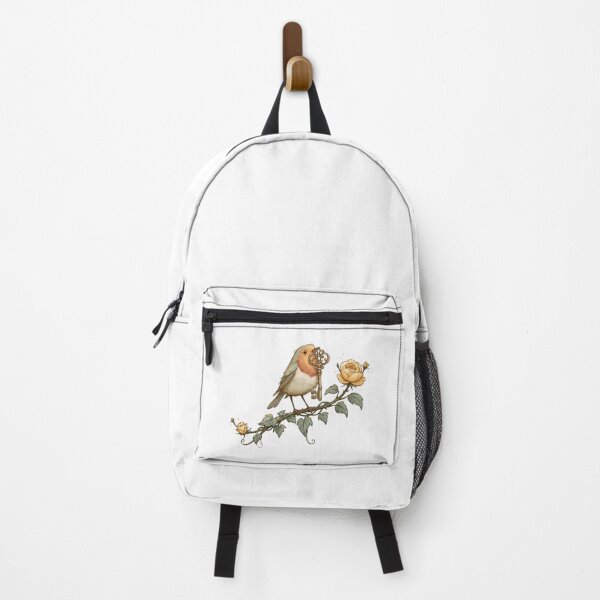 Item preview, Secret Garden Bird With Key Rose Art designed and sold by Fenay Designs.