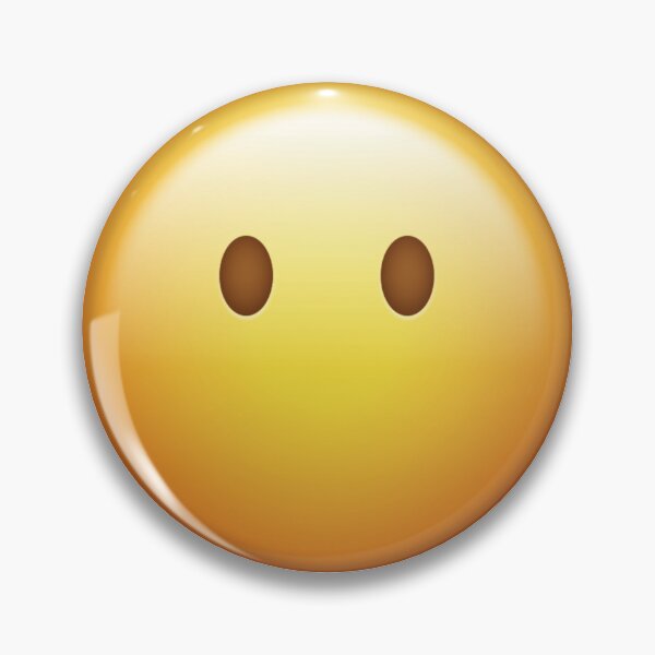 Item preview, Mouthless Emoji Speechless Silent Blank Mood designed and sold by Tom-Riley.