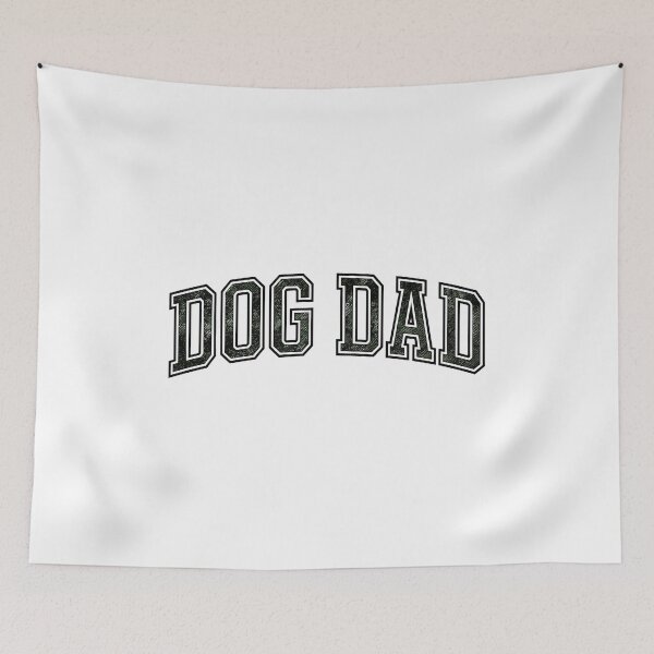 Item preview, Dog Dad Collegiate Style Text T-Shirt designed and sold by OlyvieArt.