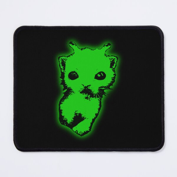 Item preview, Y2K Alien Cat Meme Retro Silly Cat Vintage Space Kitty Funny designed and sold by siennalabeoo.