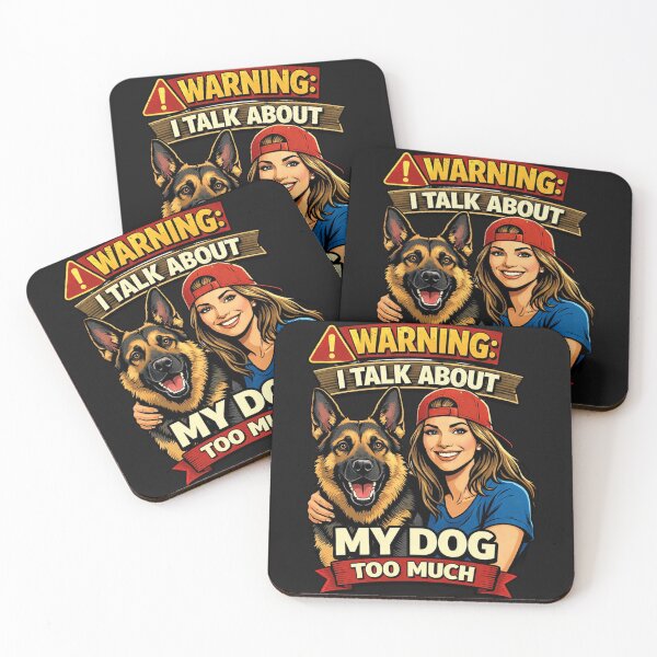 Item preview, German Shepherd Owner Shares Dog Stories Often designed and sold by Tsugraf Designs.