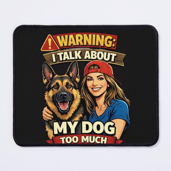 Item preview, German Shepherd Owner Shares Dog Stories Often designed and sold by Tsugraf Designs.