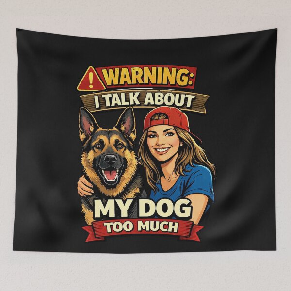 Item preview, German Shepherd Owner Shares Dog Stories Often designed and sold by Tsugraf Designs.