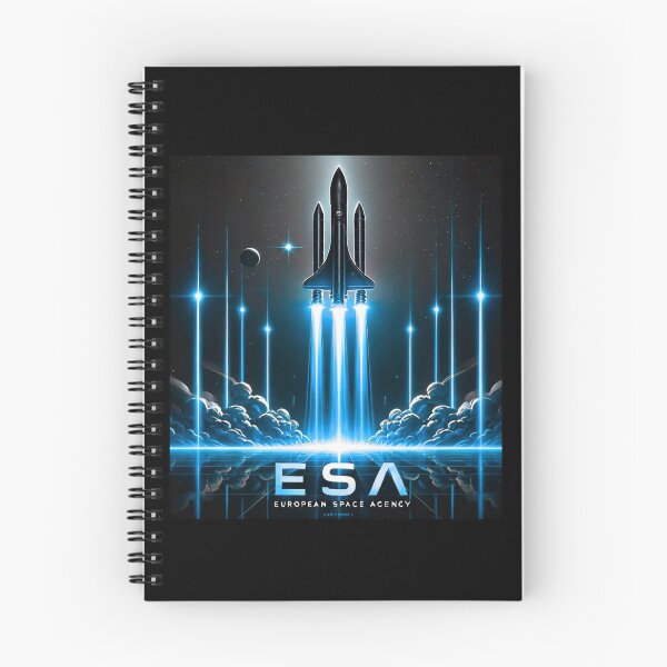 Item preview, European Space Agency Inspired Retro Space Exploration Emblem Design designed and sold by TEEJAMBOREE.