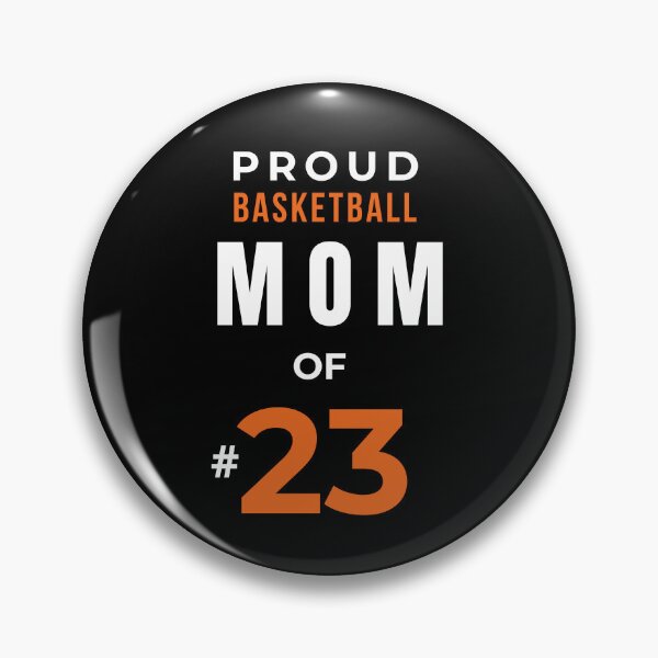 Item preview, Proud Basketball Mom of #23 – Gift for Basketball Mom & Sports Parents designed and sold by made4noise.