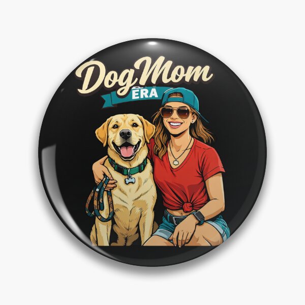 Item preview, Happy Dog Owner Era Cartoon Illustration designed and sold by Tsugraf Designs.