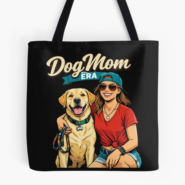 Item preview, Happy Dog Owner Era Cartoon Illustration designed and sold by Tsugraf Designs.