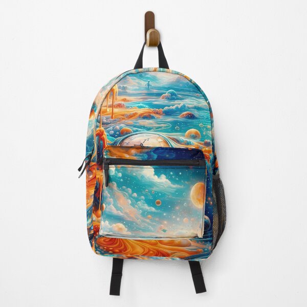 Item preview, Surreal Dreamscape with Melting Clocks designed and sold by cuprum.