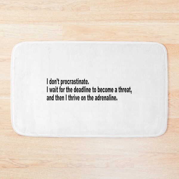 Item preview, I don't procrastinate designed and sold by DT creations.