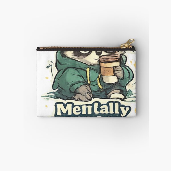 Item preview, Mentally Out Of Office Funny Cute Raccoon designed and sold by Northline Creative.