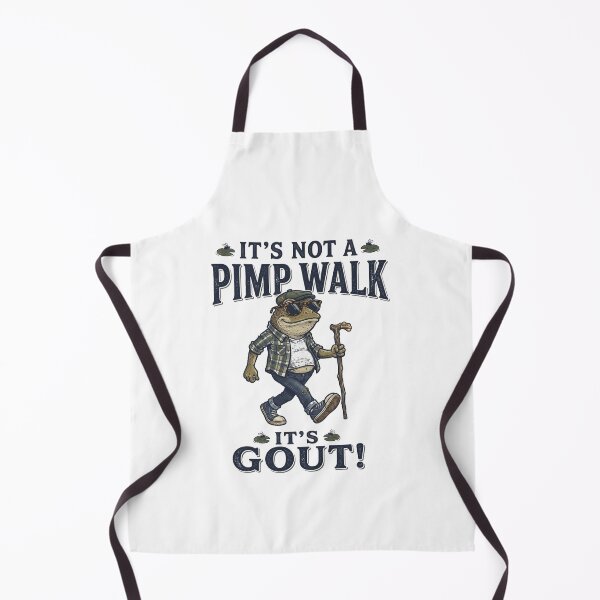 Item preview, It’s Not A Pimp Walk It’s Gout Frog designed and sold by siennalabeoo.