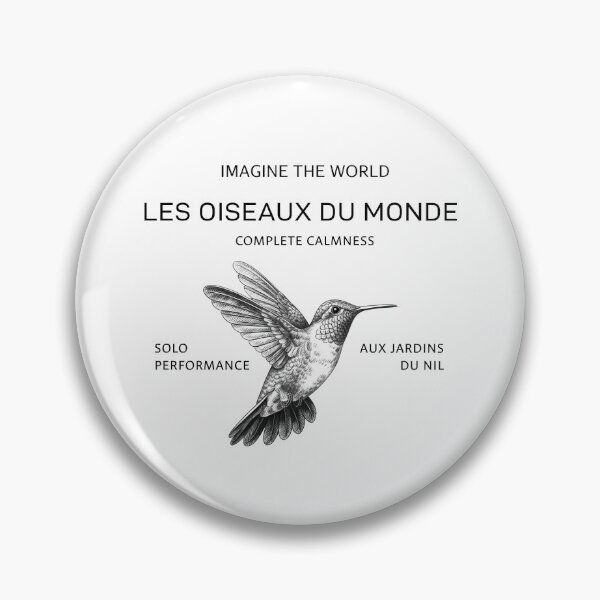 Item preview, Hummingbird flying, small summer exotic bird, jardins designed and sold by wizard-work.