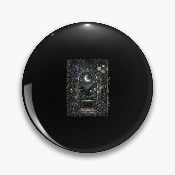 Artikelvorschau, Secret Garden Moonlit Archway Art entworfen und verkauft von Fenay Designs.