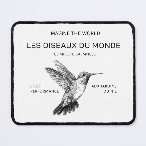 Item preview, Hummingbird flying, small summer exotic bird, jardins designed and sold by wizard-work.