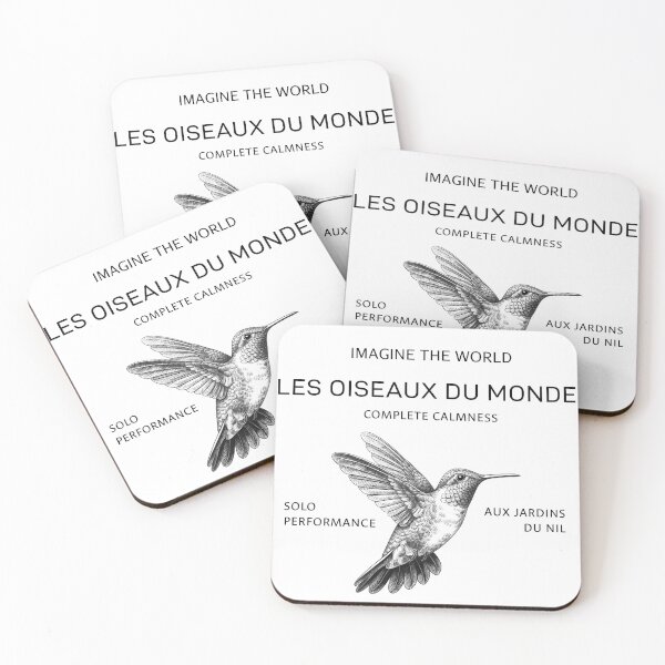 Item preview, Hummingbird flying, small summer exotic bird, jardins designed and sold by wizard-work.