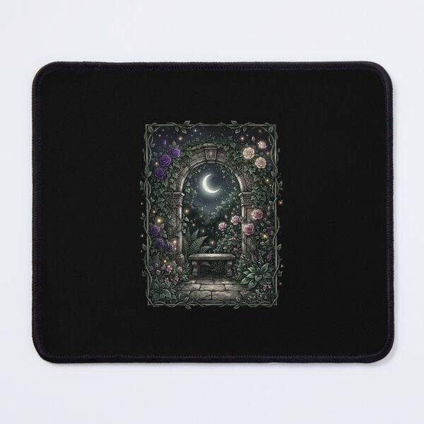 Item preview, Secret Garden Moonlit Archway Art designed and sold by Fenay Designs.