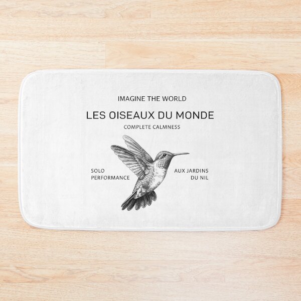 Item preview, Hummingbird flying, small summer exotic bird, jardins designed and sold by wizard-work.