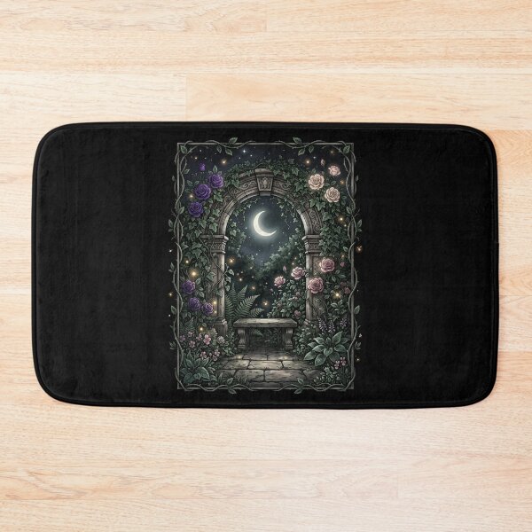 Item preview, Secret Garden Moonlit Archway Art designed and sold by Fenay Designs.