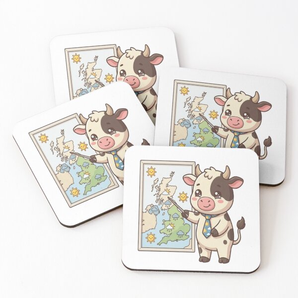 Item preview, Cute Cow Weather Forecaster designed and sold by Ella_Sketch.