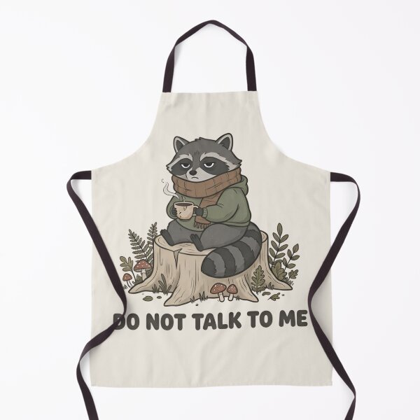 Item preview, Do Not Talk To Me Raccoon Shirt – Funny Grumpy Trash Panda Meme Tee, Introvert Humor designed and sold by ZyxDes.