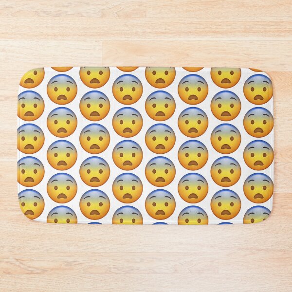 Item preview, Fearful Emoji Panic Shock Scared Mood designed and sold by Tom-Riley.