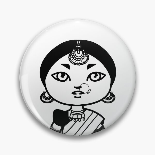 Item preview, Today I am: India (black and white edition) designed and sold by Juliette Lancien.