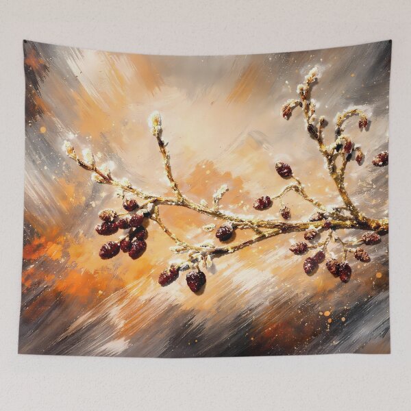 Item preview, Winter Branch with Berries designed and sold by cuprum.