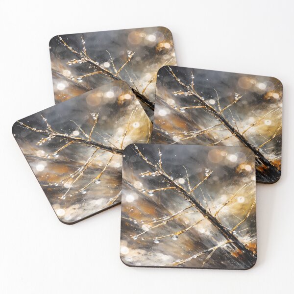 Item preview, Sparkling Branches in a Dreamlike Scene designed and sold by cuprum.