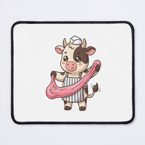 Item preview, Cute Cow Making Pink Candy designed and sold by Ella_Sketch.