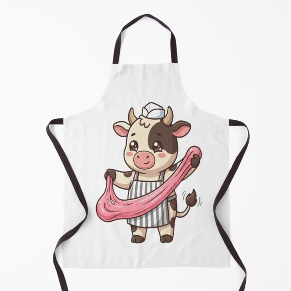 Item preview, Cute Cow Making Pink Candy designed and sold by Ella_Sketch.