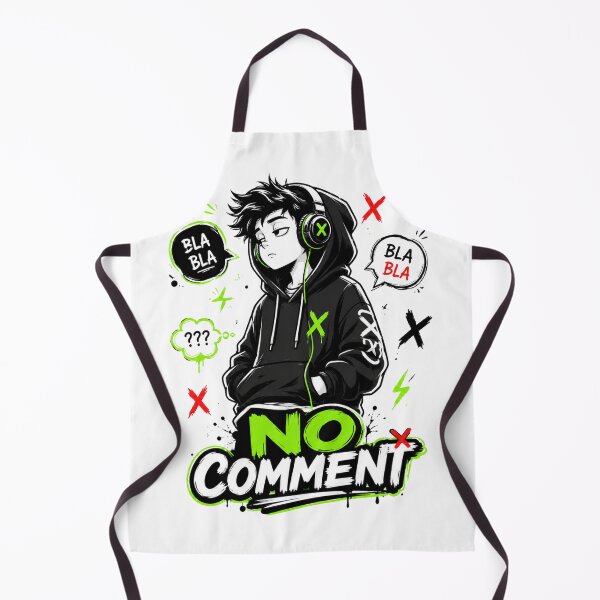 Item preview, No Comment Shirt – Silent Mood Street Style designed and sold by designsvetlana1.