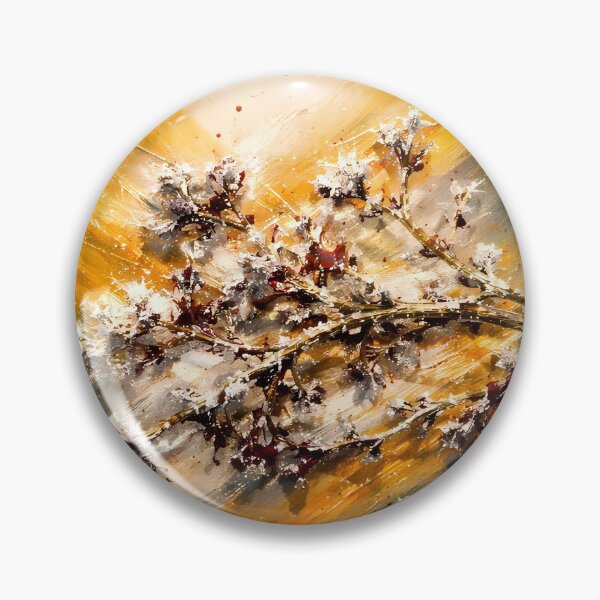 Item preview, Dynamic Blossoms on Abstract Background designed and sold by cuprum.