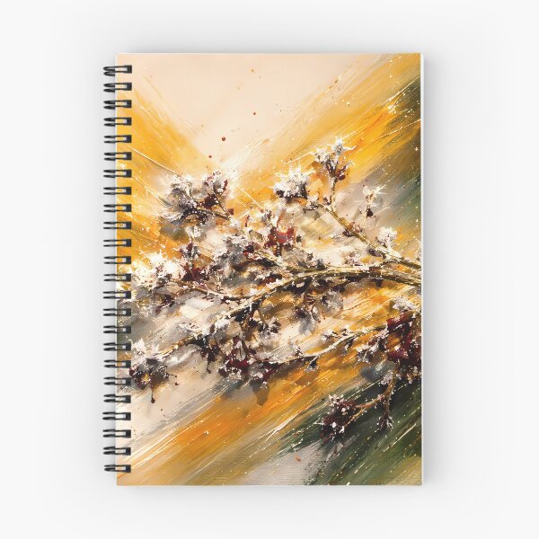 Item preview, Dynamic Blossoms on Abstract Background designed and sold by cuprum.