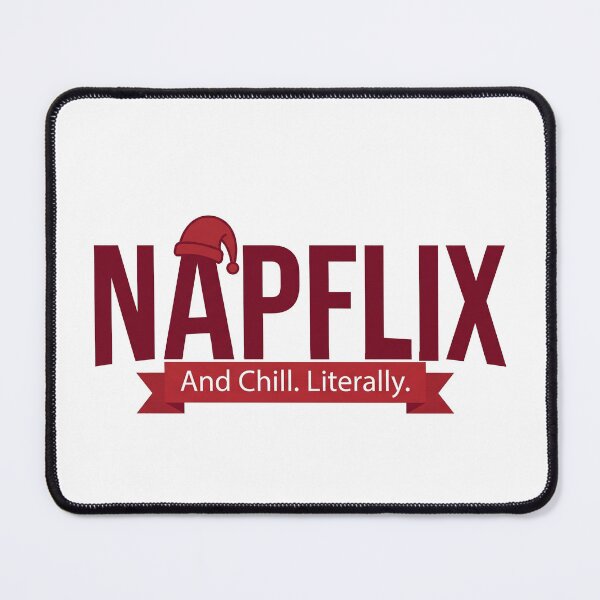Item preview, Napflix And Chill Literally Funny Sleep Parody designed and sold by ⭐Anistore⭐.