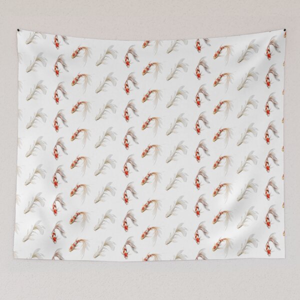 Item preview, koi fish sticker pack designed and sold by inainart.