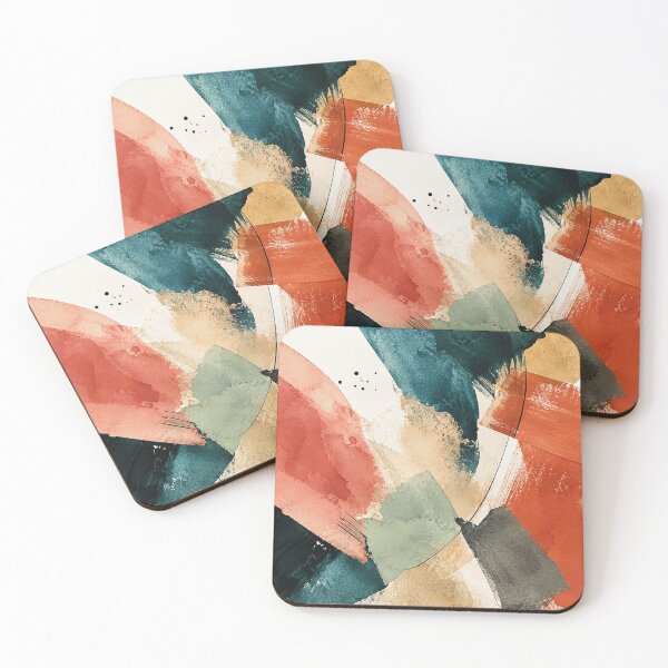 Item preview, Earthy Abstract Strokes designed and sold by ErikangWilson.