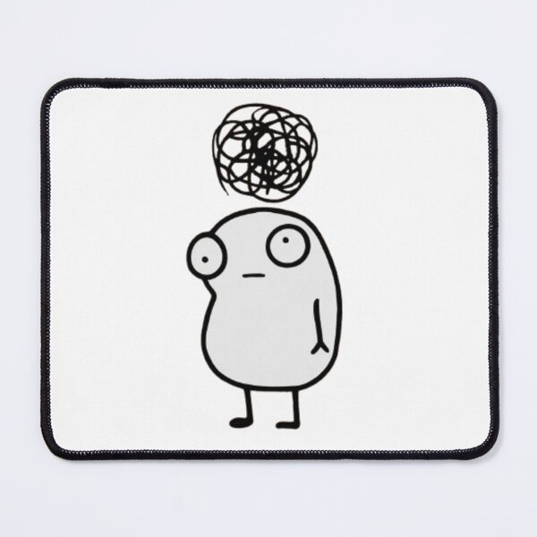 Item preview, Overthinking Scribble Brain designed and sold by stzl26.