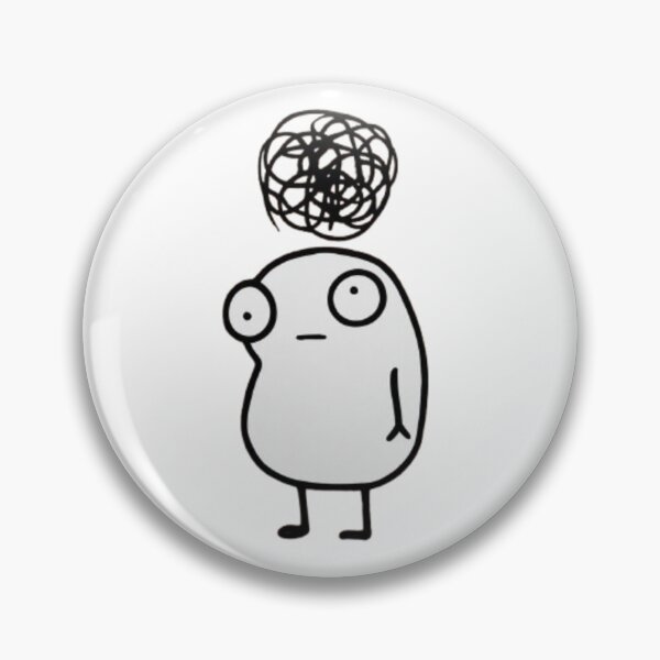 Item preview, Overthinking Scribble Brain designed and sold by stzl26.