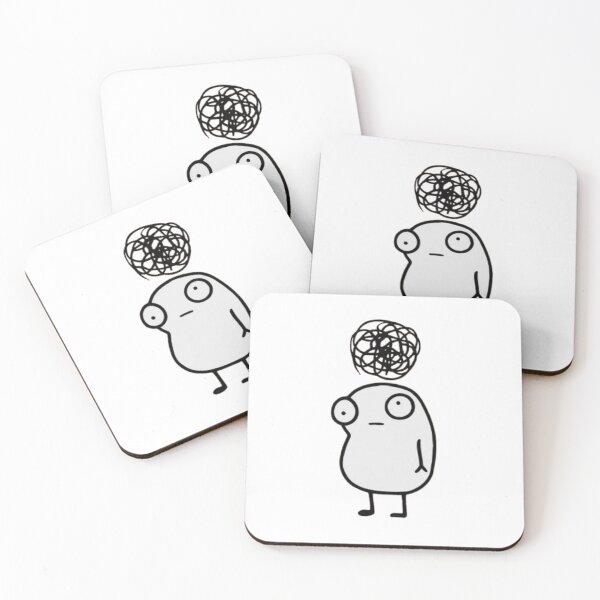 Item preview, Overthinking Scribble Brain designed and sold by stzl26.