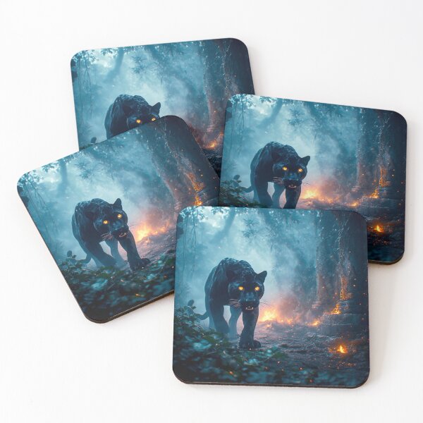 Item preview, Cinematic Art: Panther the Predator 4 designed and sold by Gryfonarts.