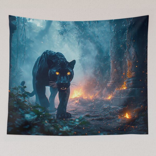 Item preview, Cinematic Art: Panther the Predator 4 designed and sold by Gryfonarts.