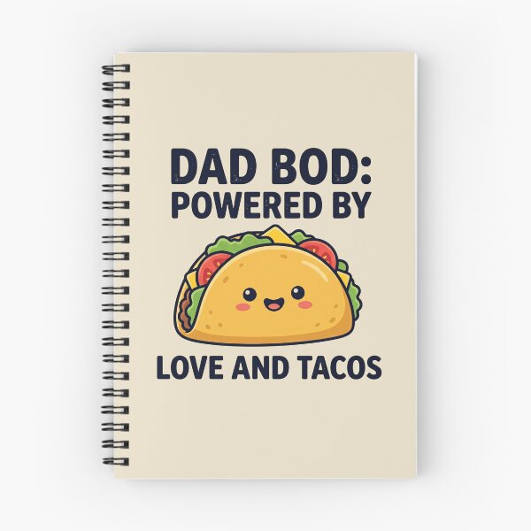 Item preview, Dad Bod Powered By Love and Tacos designed and sold by dudelinart.