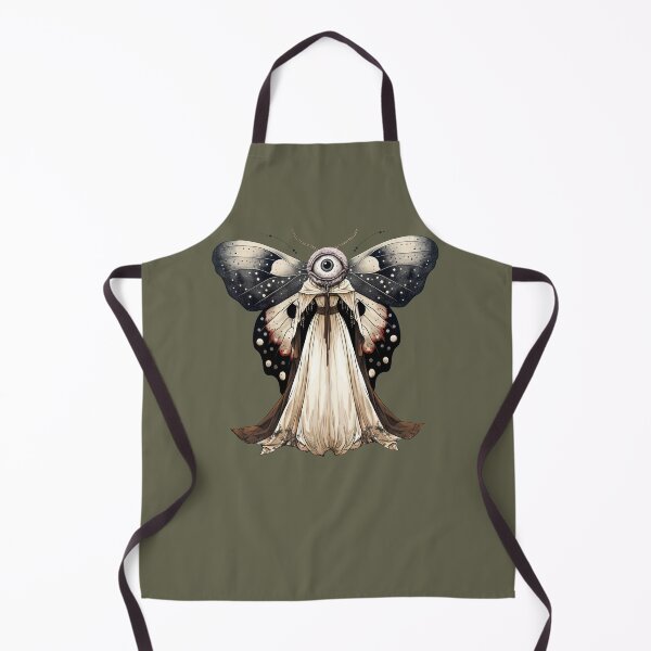 Item preview, Surreal Gothic Eye Moth Art designed and sold by Szpaku desart .