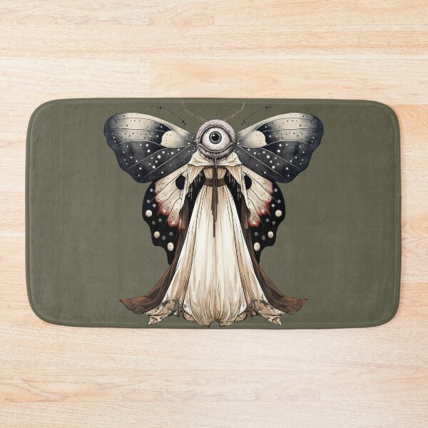Item preview, Surreal Gothic Eye Moth Art designed and sold by Szpaku desart .