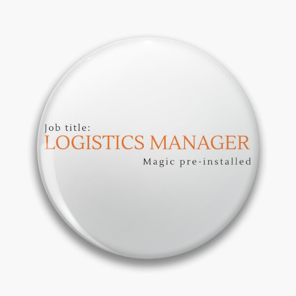 Item preview, Logistics Manager White designed and sold by Misrouted Merch.