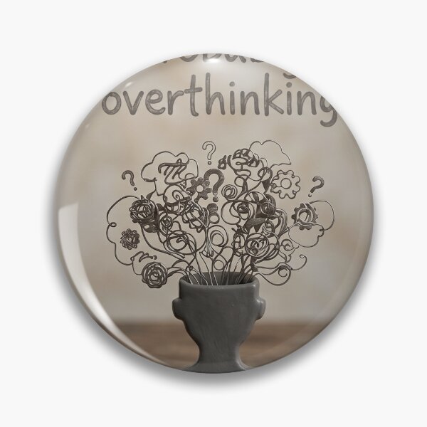 Item preview, Probably Overthinking Minimalist Conceptual Art designed and sold by CtrlSNCreatz.
