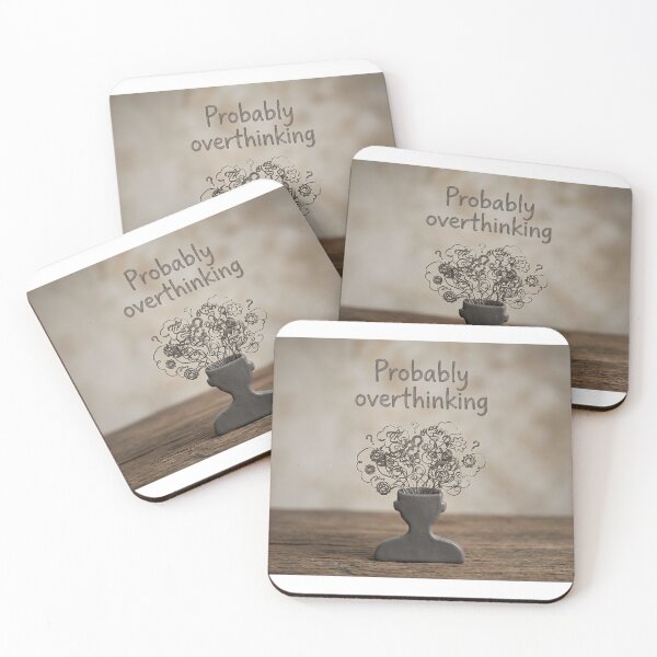 Item preview, Probably Overthinking Minimalist Conceptual Art designed and sold by CtrlSNCreatz.