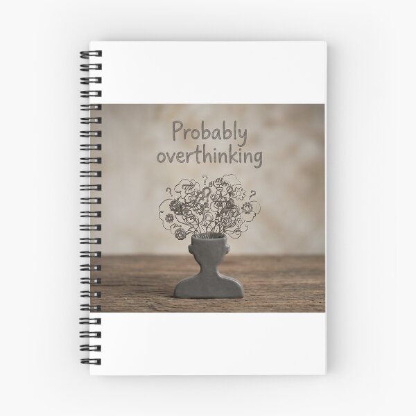 Item preview, Probably Overthinking Minimalist Conceptual Art designed and sold by CtrlSNCreatz.