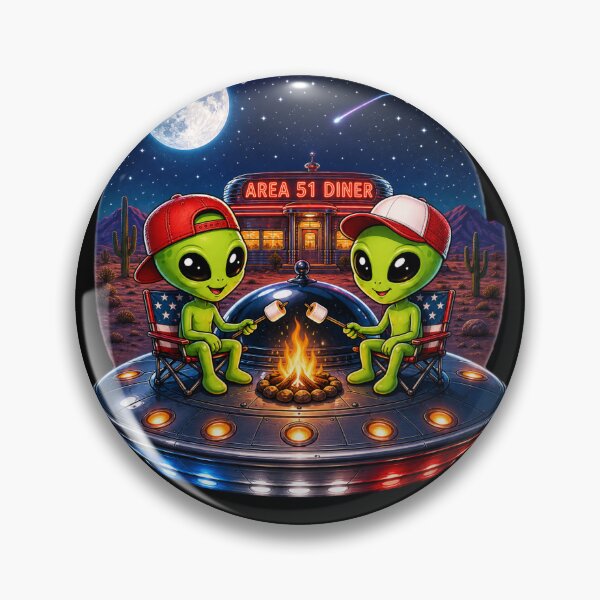 Item preview, Area 51 Campfire Night designed and sold by FREENATION2026.